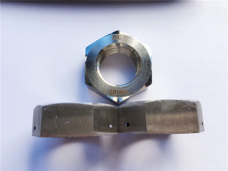 zeskantmoer met boorgat