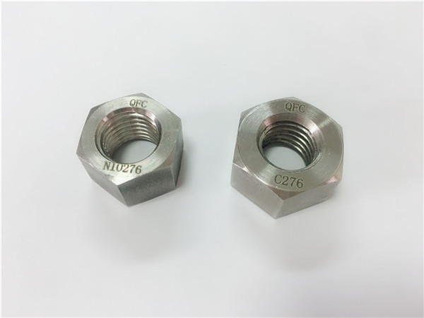 fabrikant speciale legering bevestigingsmiddelen hastelloy c276 noten