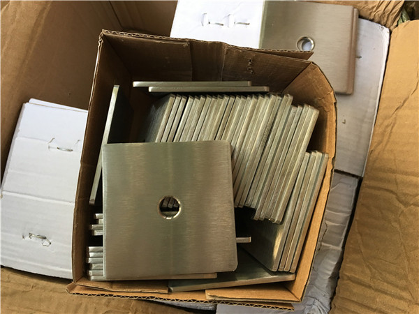 op maat gemaakte super duplex s32205 (f60) roestvrijstalen vierkante plaat wasmachine / sluiting